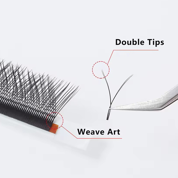 YY Lash Extensions CC/D/DD Curl 0.10mm Thickness Volume Extension 8-14mm Long Lasting Matte Black False Lashes