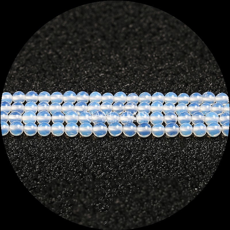 Natural Multi-color Gemstone Moonstone Red Jasper Loose Bead Strands for DIY Jewelry