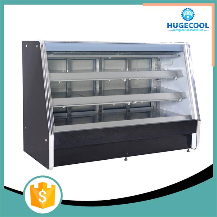 Air Cooling Deli Display Cabinets , Commercial Deli Case For Meat And Fish