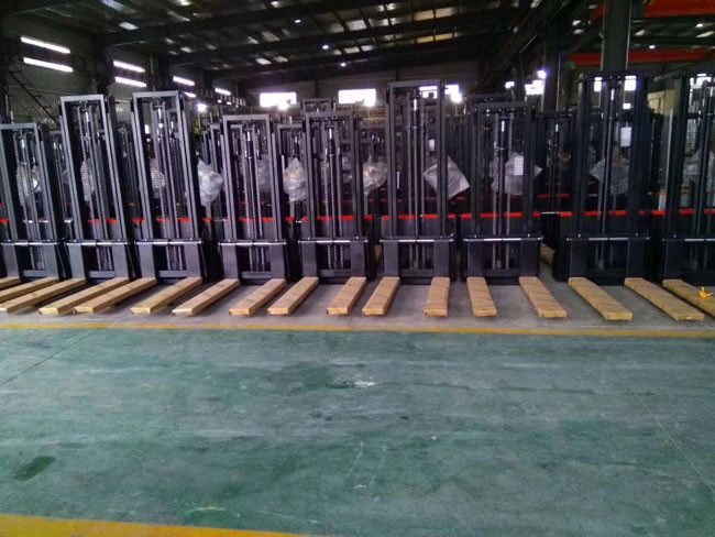 Wide Leg Electric Pallet Truck for Warehouse 2000kg 2500kg 3000kg