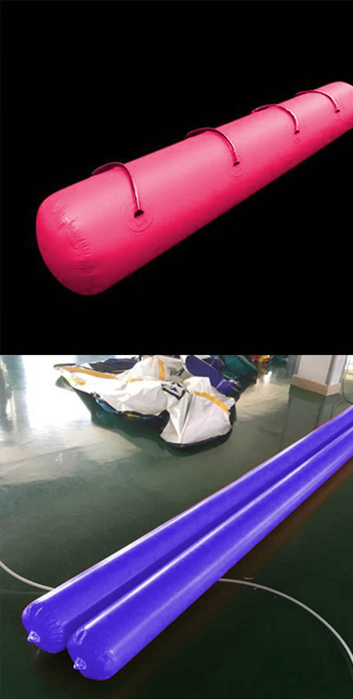 Customized Water Inflatable Salvage Tubes 3m Long Lift Buoys