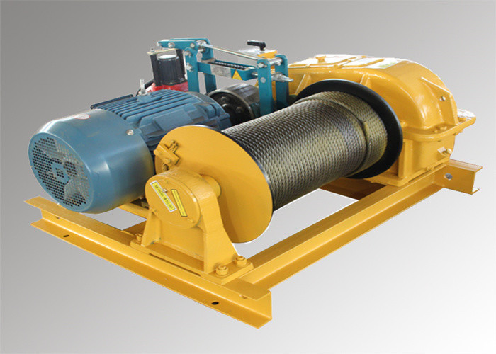 Q235 Steel Single Drum Lebus Sleeve For 220 Volt Electric Winch