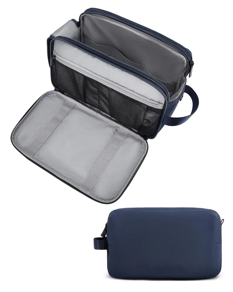 Travel Toiletry Organizer Dopp Kit Water-resistant Shaving Bag Shockproof protective &Storgae Toiletry Bag for Men