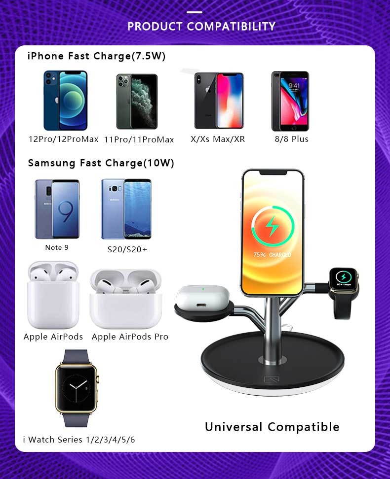 OEM ODM Multi Function Wireless Charger