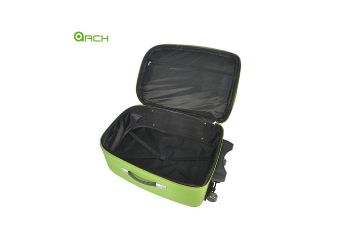 Large Capacity Round Shape Lightweight Luggage Bag with Two Front Pockets and 6 Skate Wheels