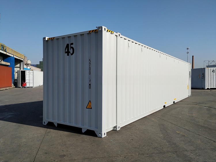 45ft Length High Cube Shipping Container Heavy-Duty Steel Construction