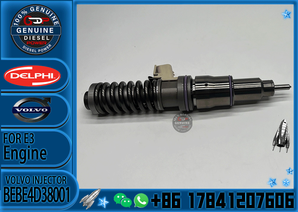 Common Rail Fuel Injector BEBE4D38001 BEBE4D16003 BEBE4D08003 BEBE4D24003 BEBE4D24103 BEBE4D05001 BEBE4D17001 For VOL
