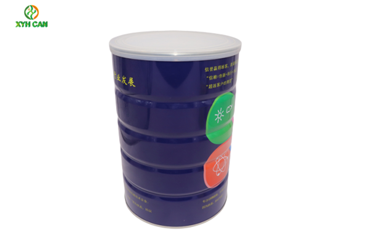 Nutrition Powder Printed Metal Tin Can 300-500g Capacity Oem Service