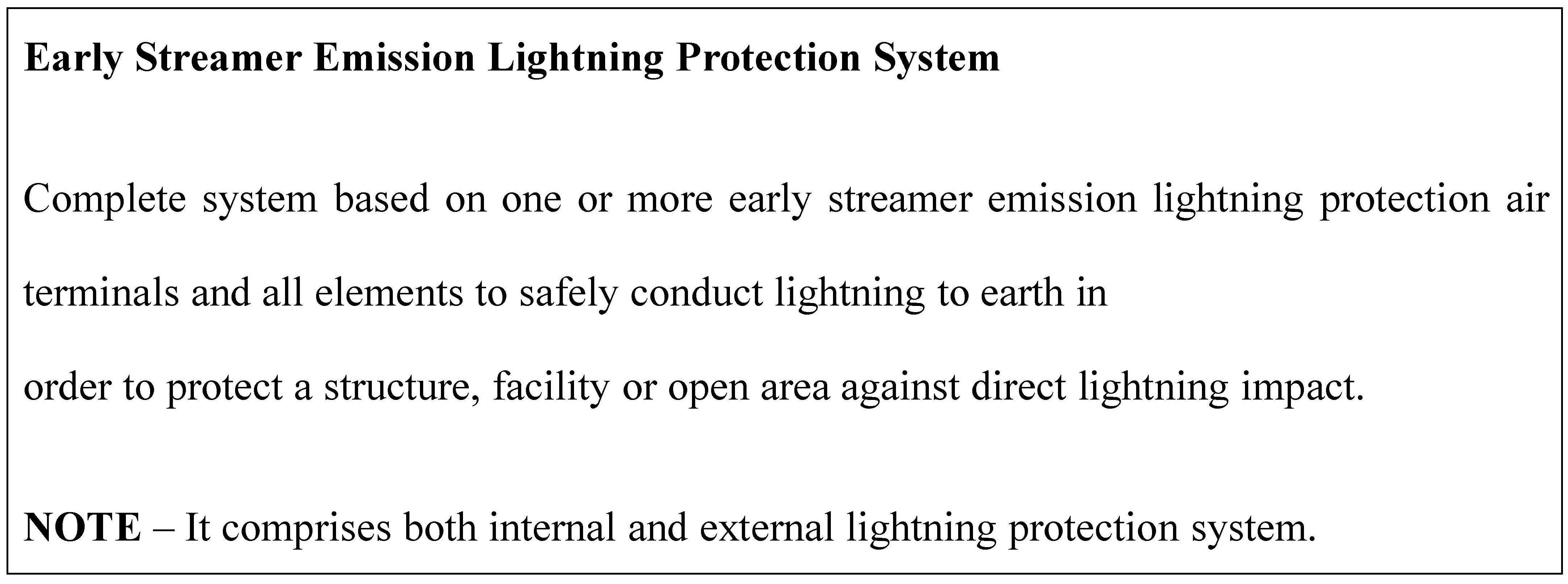 Approved Ese System Lightning Protection System Sparking By High Voltage Impulses