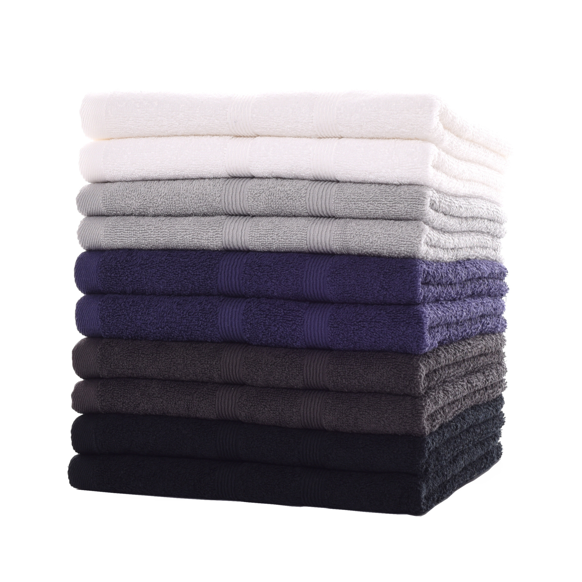 Soft and Durable Face Towel made of 100% Cotton for Home/Hotel/Sport/Travel/Gift