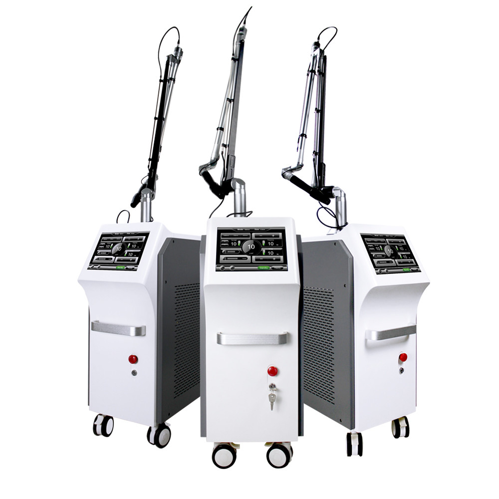 Q Switched Tattoo Removal Laser Machine with Water Wind Cooling System