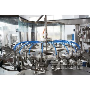 Easy Carbonated Beverage Bottling Equipment Automatic Rinsing Filling Capping
