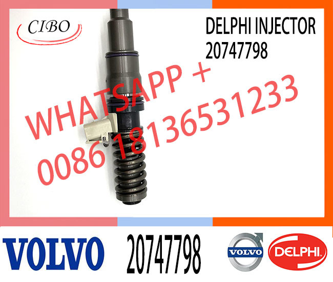 20547350 20547351 20555521 20564425 20564930 20569291 ELIC Engine Common Rail Fuel Injector 207012362 20714369 20747798