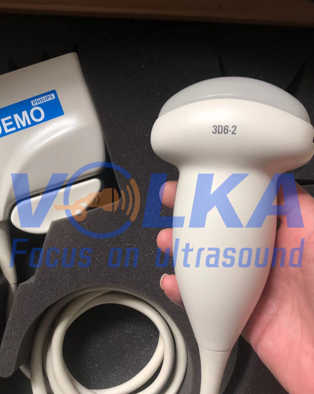 ATL IU22 3D6-2 Volumetric Convex Ultrasound Probe IE33 Ultrasound Scan Sensor