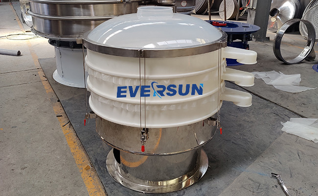 200-2600mm Plastic Or Stainless Steel Vibro Separator Machine Vibratory Separator