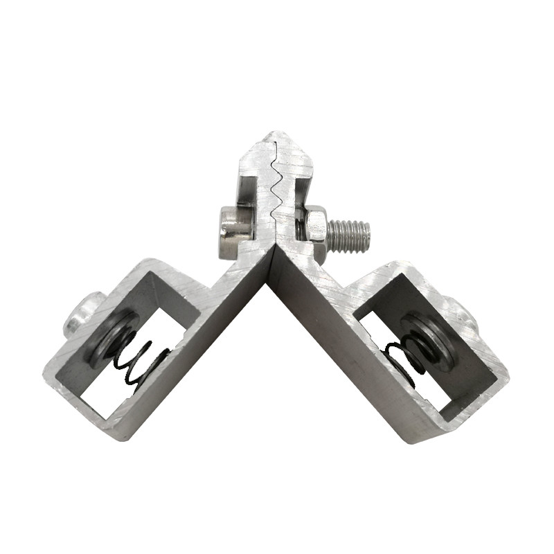 Window Aluminium Profile Corner Joint 90 Degree Zinc Alloy Material