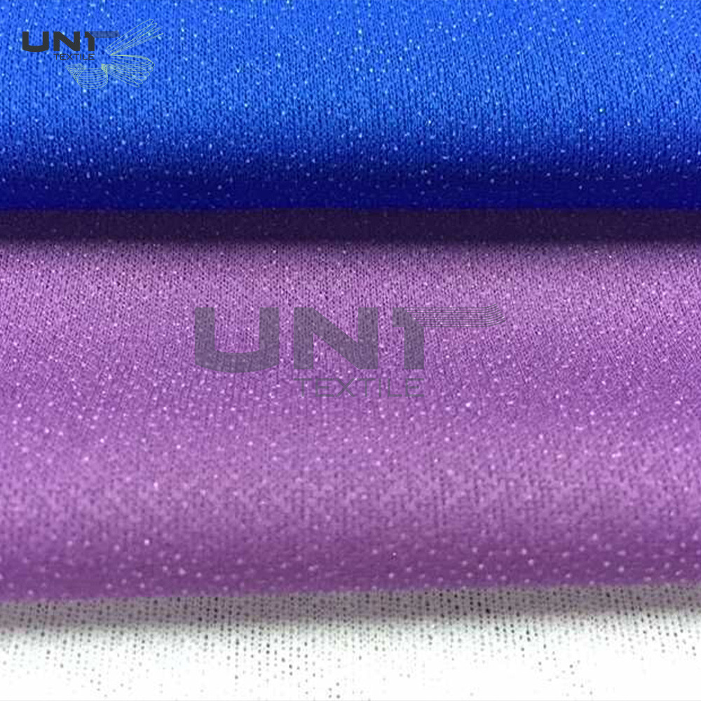 Circular Knit Fusible Adhesive Non Woven Interlining 150cm width