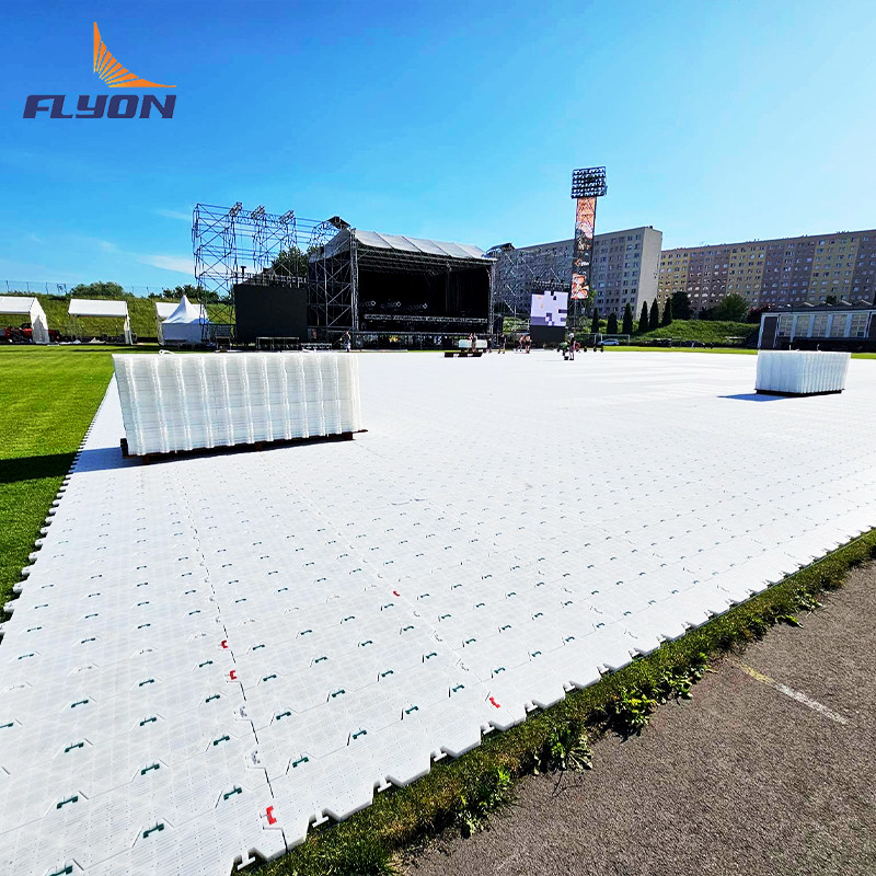 Lightweight Event Flooring For Low Maintenance Temporary Tent Flooring