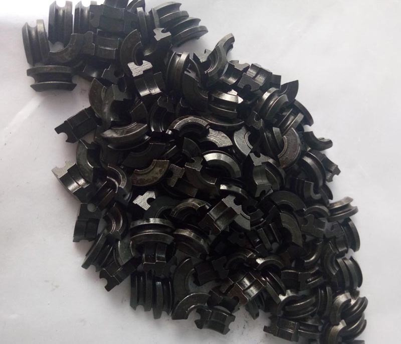Blacked steel Q235 CNC Machined Parts Precision CNC Turned Parts Heat treatment