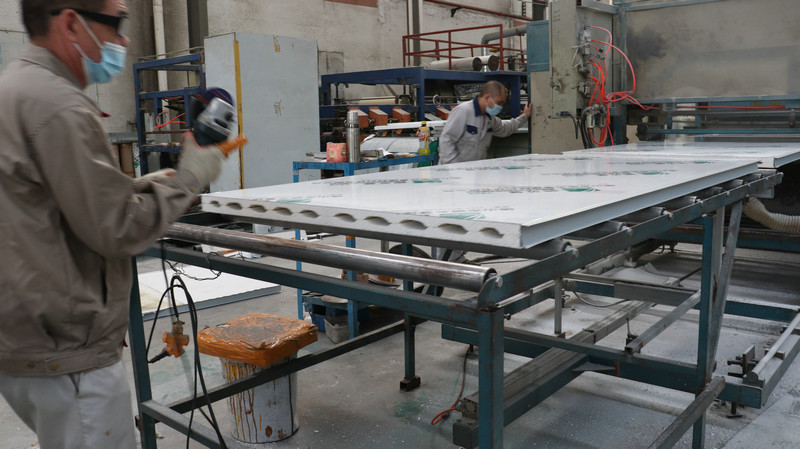 Fireproof Steel Structure Insulation Mgo Magnesium Oxide Board