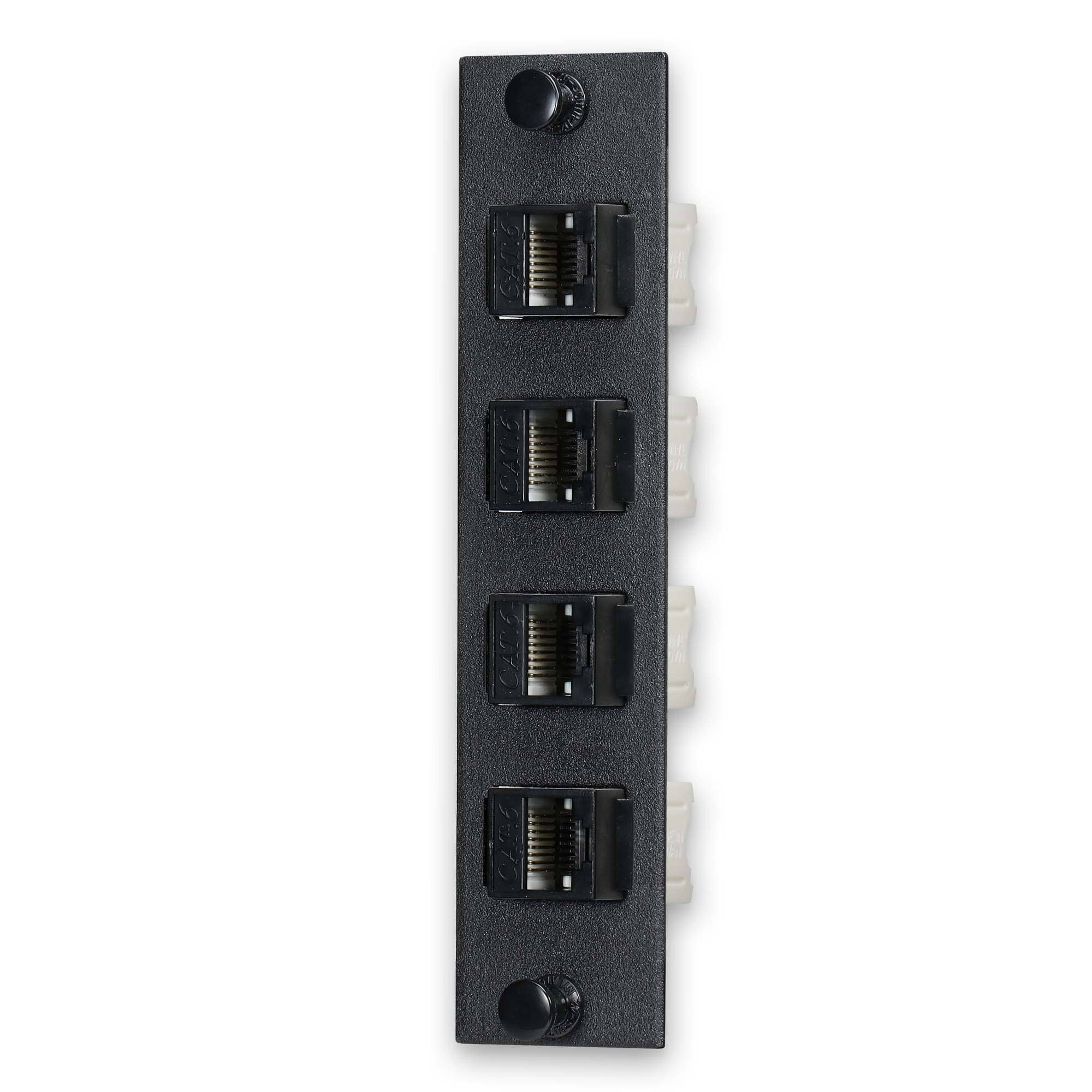 Fiber Optic 4 Position Adapter Board Equipped With Punched Trapezoid