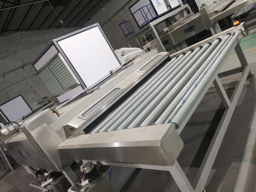 Horizontal Glass Cleaning Machine with Automatic Flat Glass Washing and Drying Machinery