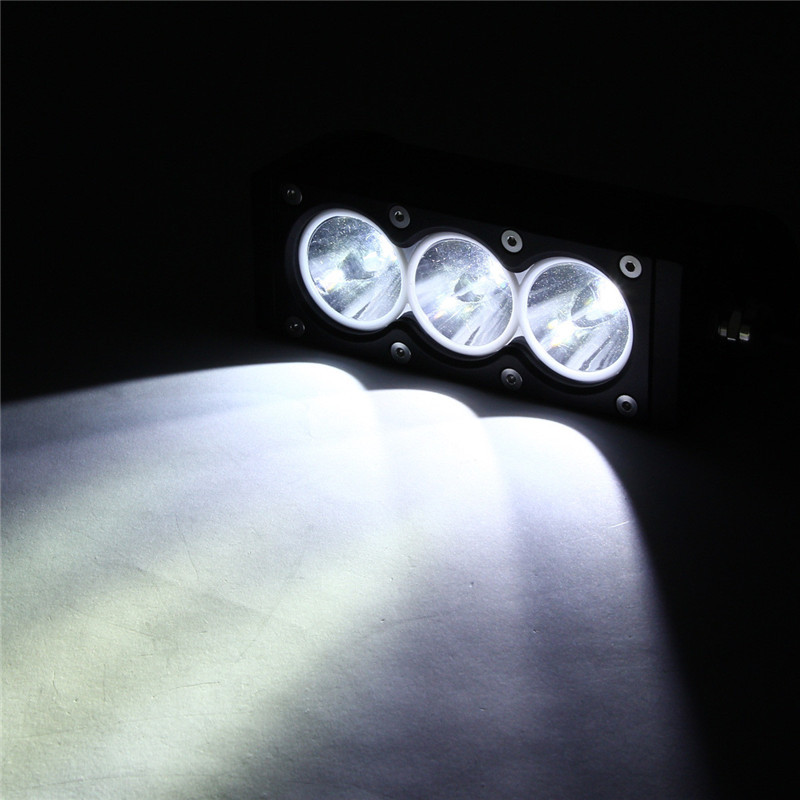 Wholesales 30W single row led light bar CREE LED PC lens HCB-L30SDC spot