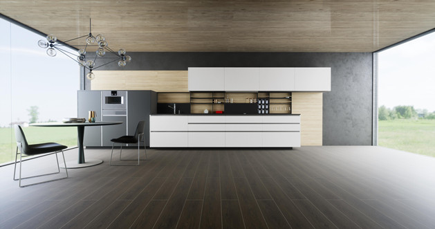 0.3mm Stone Plastic Flooring Water Resistant Stainless Solo Yin Burlywood Wood Grain GKBM DG-W50010B