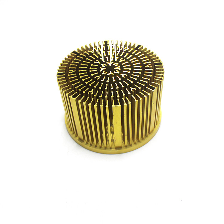 Polishing Practical Cold Forged Heatsink , AL1070 Round Extruded Aluminum Heatsink
