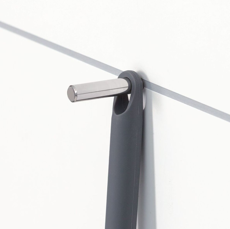 Bathroom Mirror Wiper 304 316 Stainless Steel Mirror and Window wiper Car Squeegee Shower Wiper with Silicone Hook