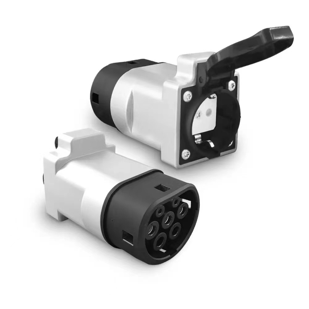 V2L Discharger For Type2 Car Discharge EV Cable Adapter Discharge V2L Vehicle To Load Type 2 For MG BYD Zeekr
