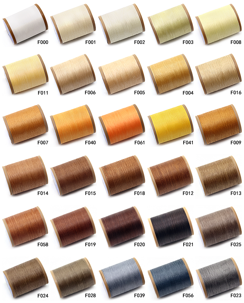 Handmade Leather Sewing Wax Thread 150D/16 Strength Polyester Braided Rope for DIY