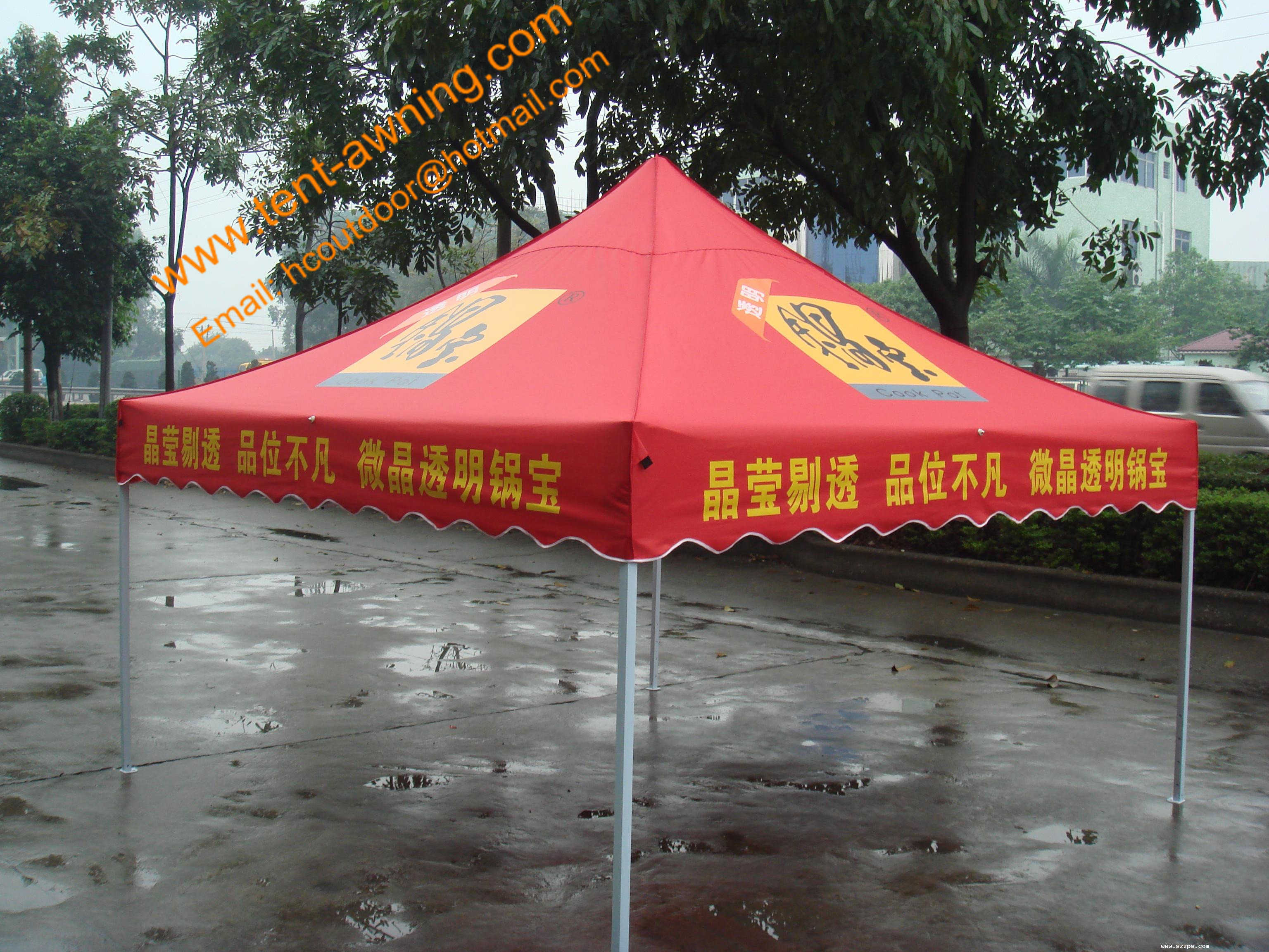 Outdoor 3x3m Folding Advertising Tent Trade Show Easy Up Foldable Promotion Tents