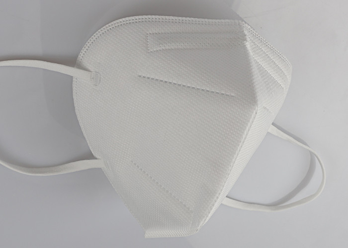3D Stereo Cropping Ffp2 Respirator Mask , Disposable Nose Mask No Glue Bonding