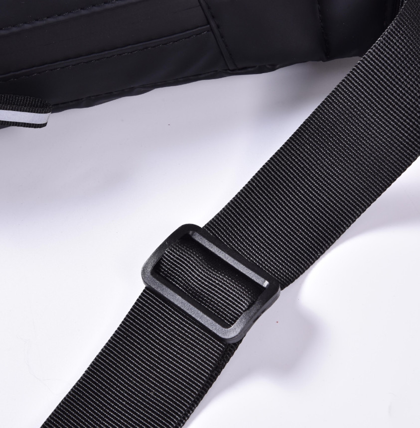 Fabric Sport Waist Bag Pouch Lightweight Bum Bag Zipper Custom Logo