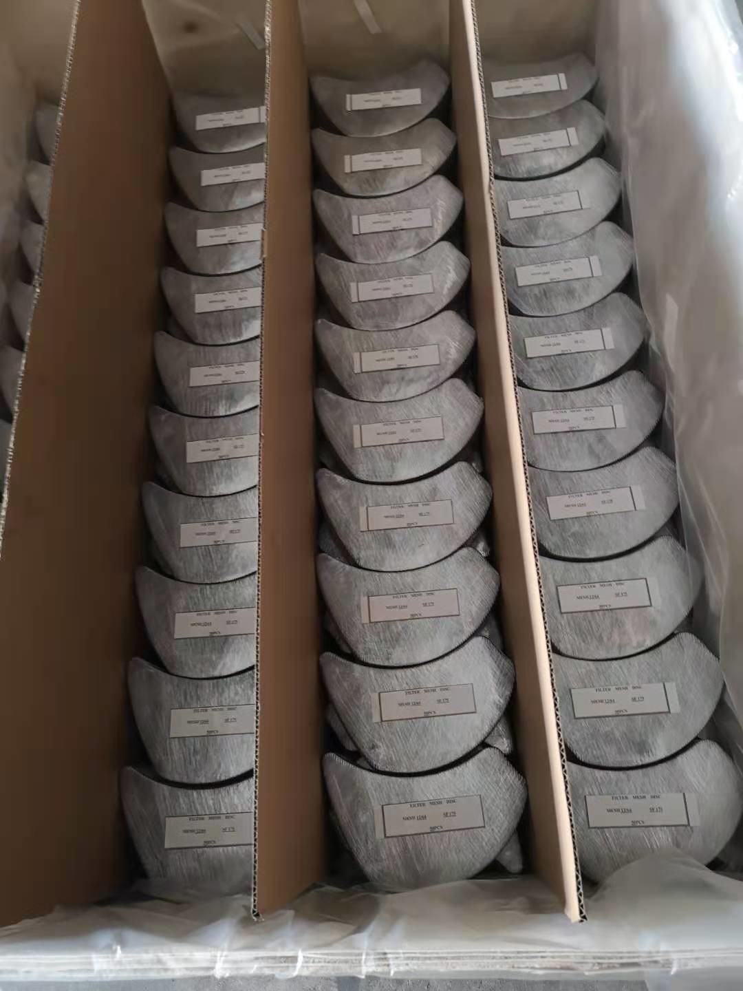 201 Stainless Steel Filter Discs Screen Diameter 152mm 250mm