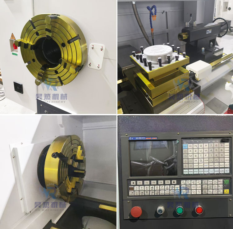 CNC Pipe Threading Lathe QK1327 Automatic Machine