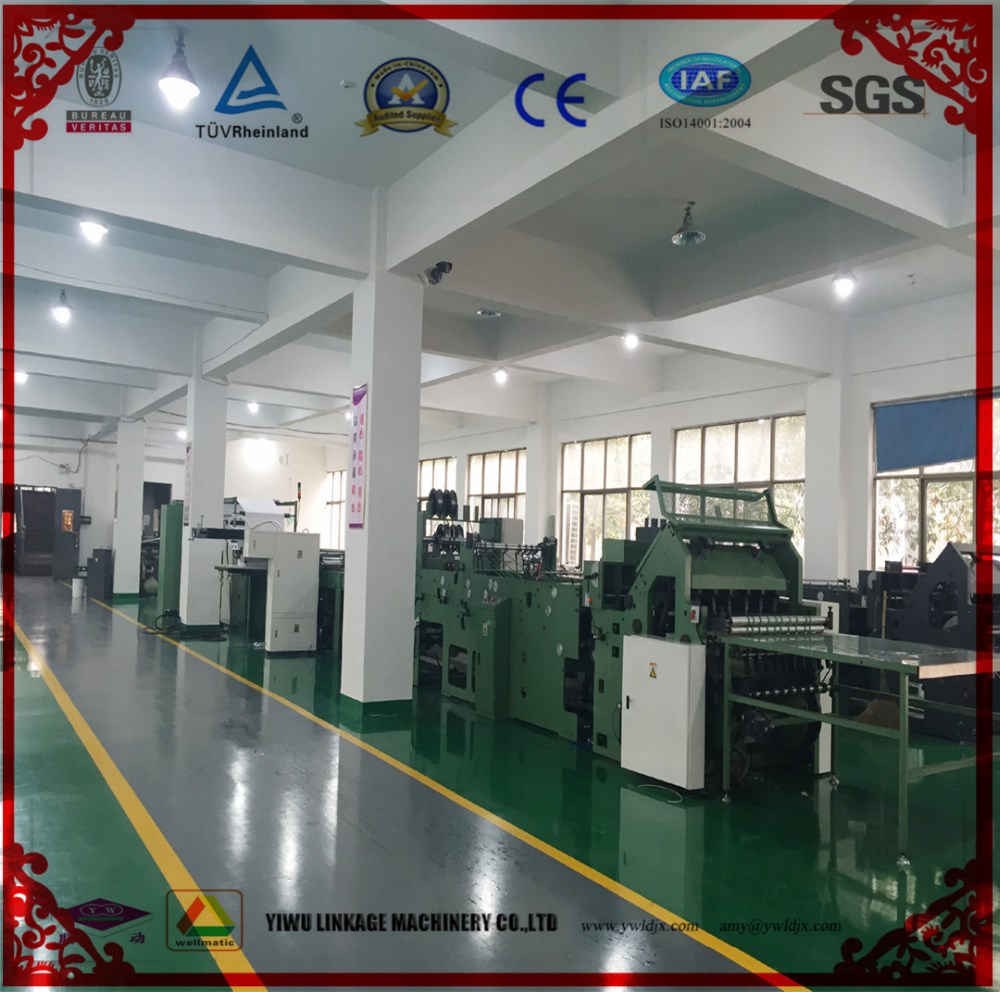 Exercise Book Making Machine Production Line with Automatic Notebook Manufacturing