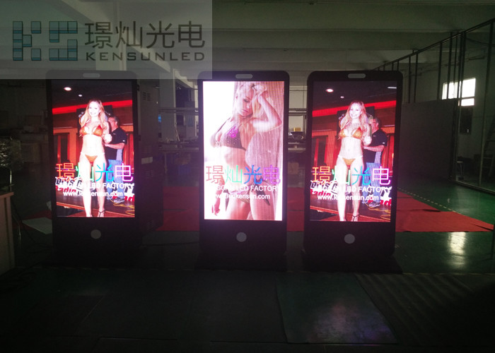 60-85HZ Led Advertising Player / LED Poster Display 160mm X80mm