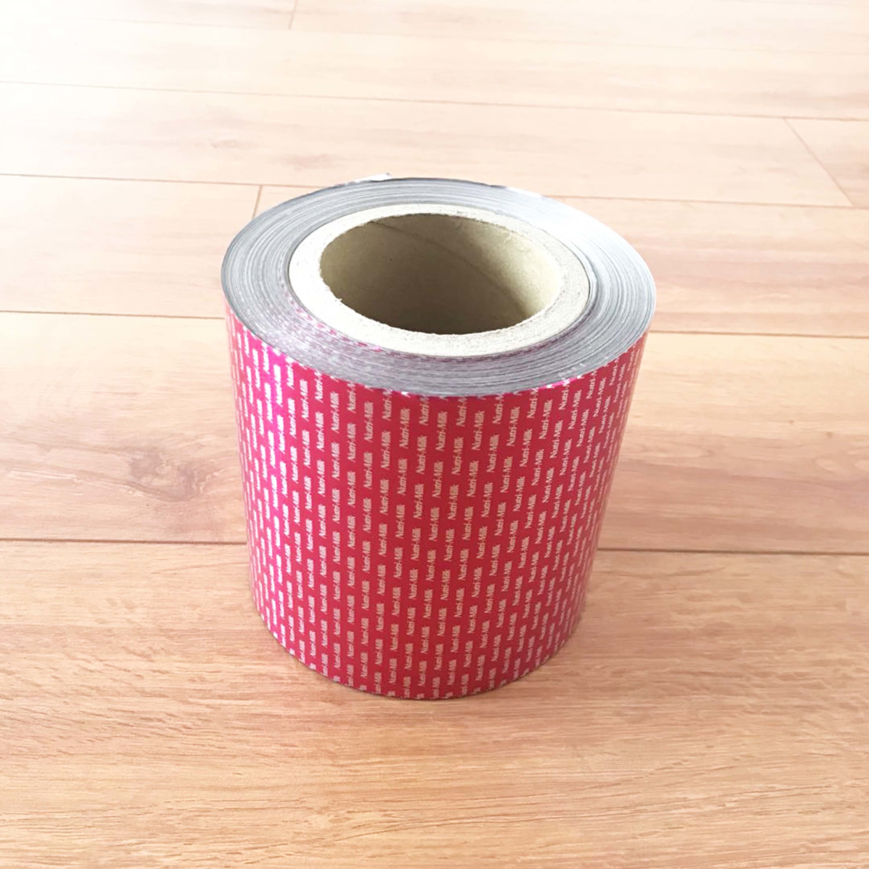 0.1mm To 0.08mm Aluminum Foil Sealing Film Bags Packaging Waterproof