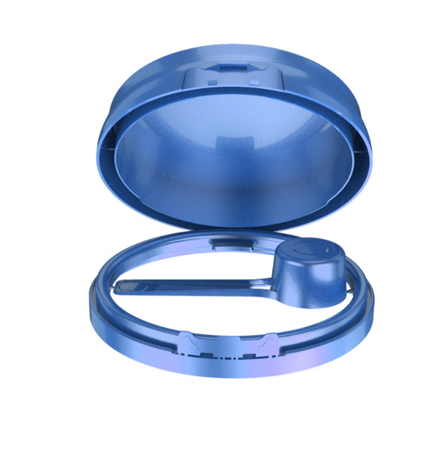 PP Plastic Pilfer-Proof Flip Top Lids for Customized Milk Powder Can Cover Hot