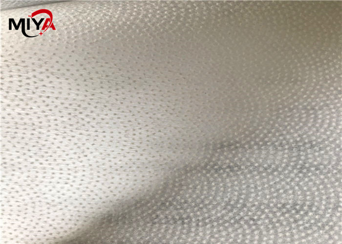Soft PES Single Dot 40gsm Non Woven Fusible Interlining