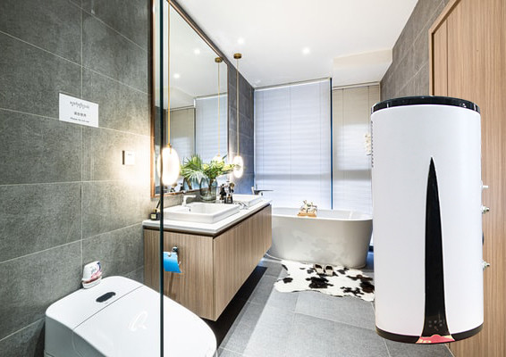 R134a Wall Mounted Heat Pump 80L Air To Water Heating System