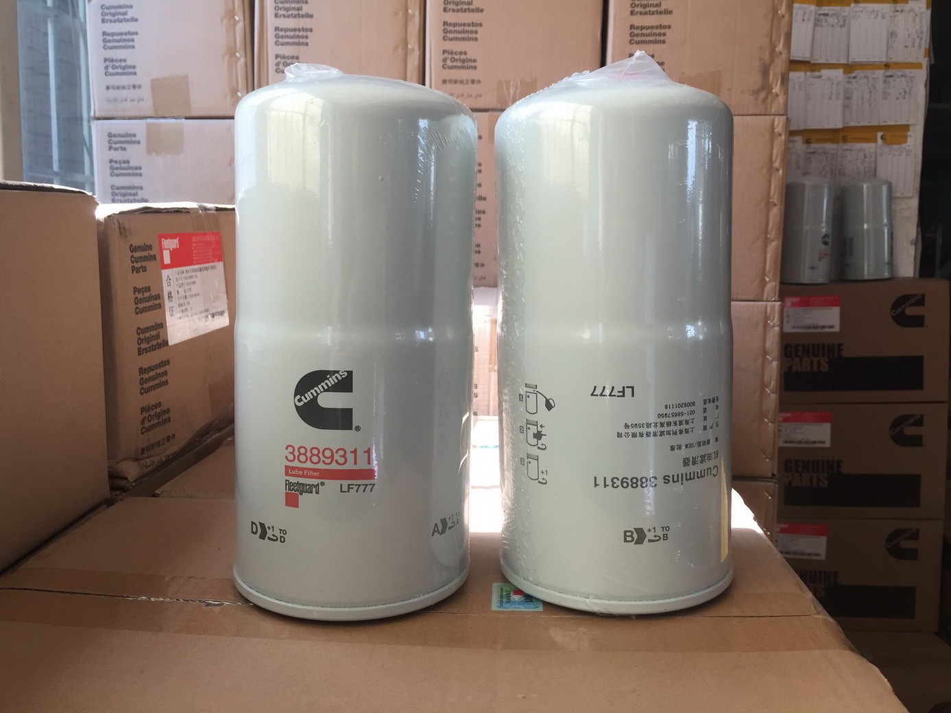 4297132 Cummins Generator Spare Parts Oil Air Fleetguard 4B 4297131