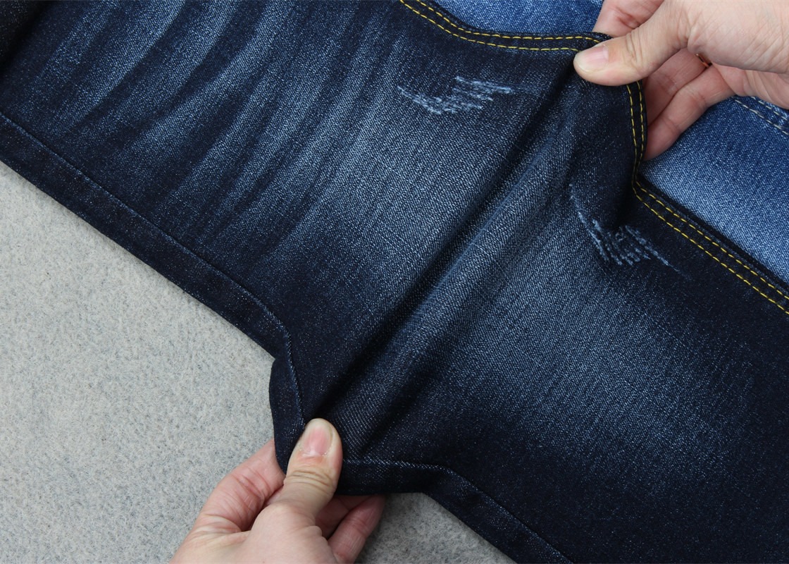 10.5oz Big Stretch Crosshatch Slub Denim Fabric 58/59"