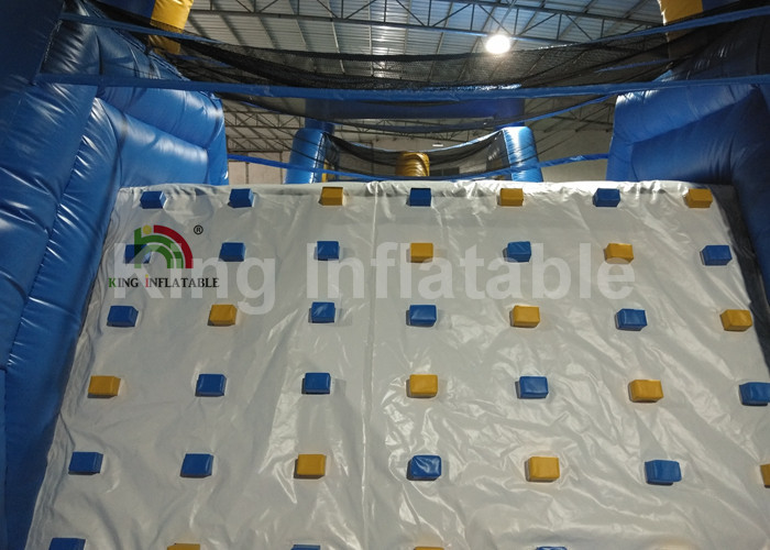Durable Inflatable Sports Games With Slide And Climbing , Children 'S Obstacle Course
