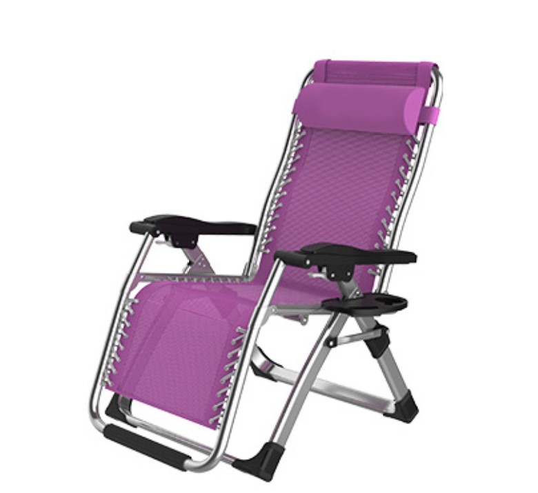Versatile Folding Lounge Chair Comfortable Sleep Chair for Camping and School