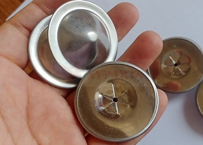 27mm Dome Cap Washer Galvanized Steel Aluminum Stainless Steel For Insulation Pins