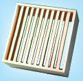 Spruce Wood Dry Steam Room Equipment Sand Timer / Bucket Simple Design