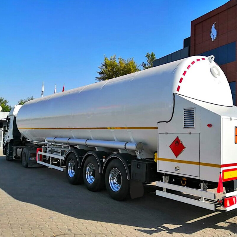 3 Axle 40000l Carbon Steel transport liquid or gaseous various chemical product carbon compounds heavy duty Fuel Tanker Trailer